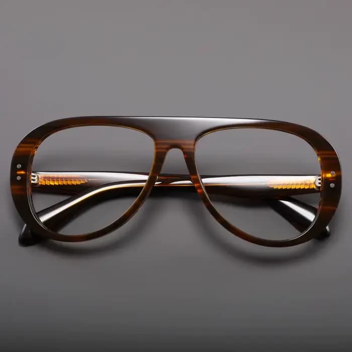 Monture optique de luxe en acétate pour homme et femme