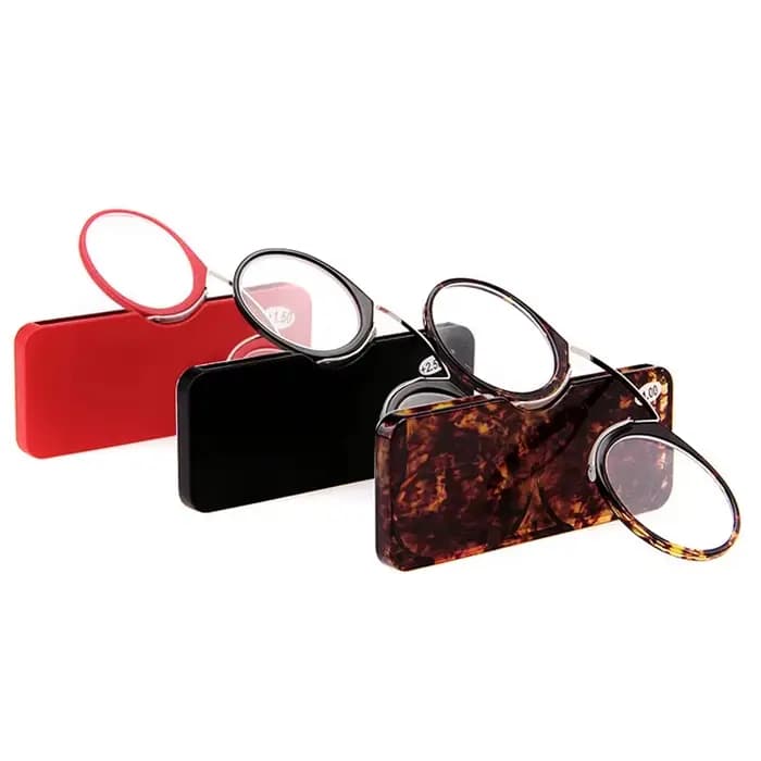 Pince-Nez-Lunettes de lecture dominantes en antarctique pour hommes, lunettes récureuses avec étui, TR90