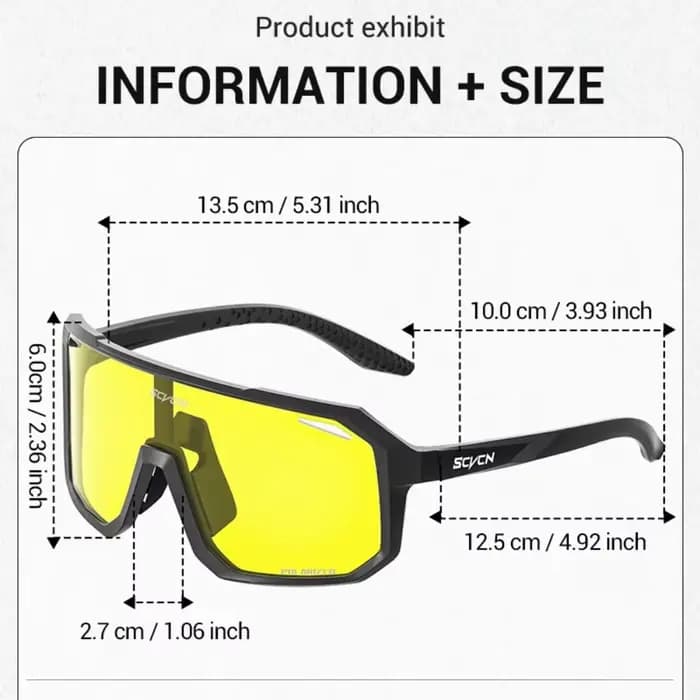 SCVCN lunettes de Vision nocturne