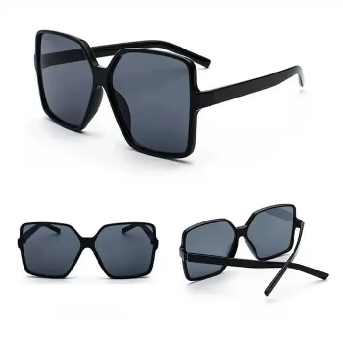 Lunettes de soleil de luxe surdimensionnées pour femmes