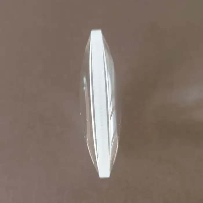 Lentille biconvexe en verre optique K9 de 19 mm, 23 mm, 30 mm, 42 mm, 44 mm, 45 mm, 50 mm, loupe ronde double convexe, longueur focale 20 mm, 30 mm, 40 mm, 50 mm, 100 mm, 150 mm, 200 mm, 300 mm