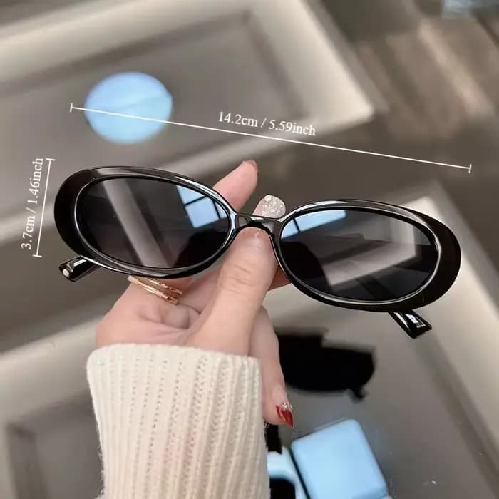 Nouveau ovale Vintage lunettes De soleil femmes marque De luxe concepteur mode