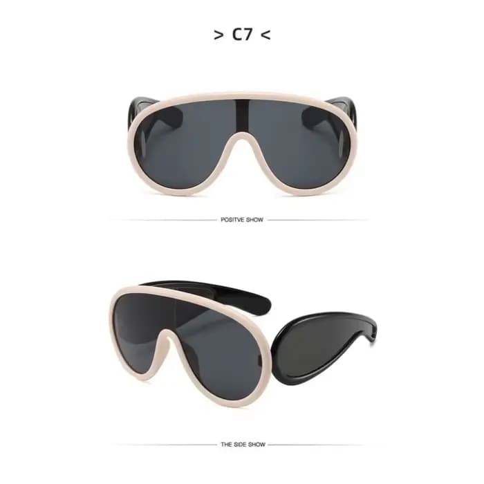 Samjune Y2K – lunettes de soleil Punk pour femmes et hommes