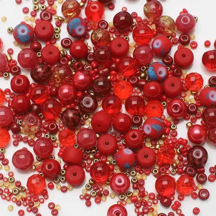 Perles rondes en verre de cristal vert, perles de rocaille, bricolage, bracelets exécutifs, collier, boucles d'oreilles, bague, artisanat d'art, téléphone fait à la main, 45g