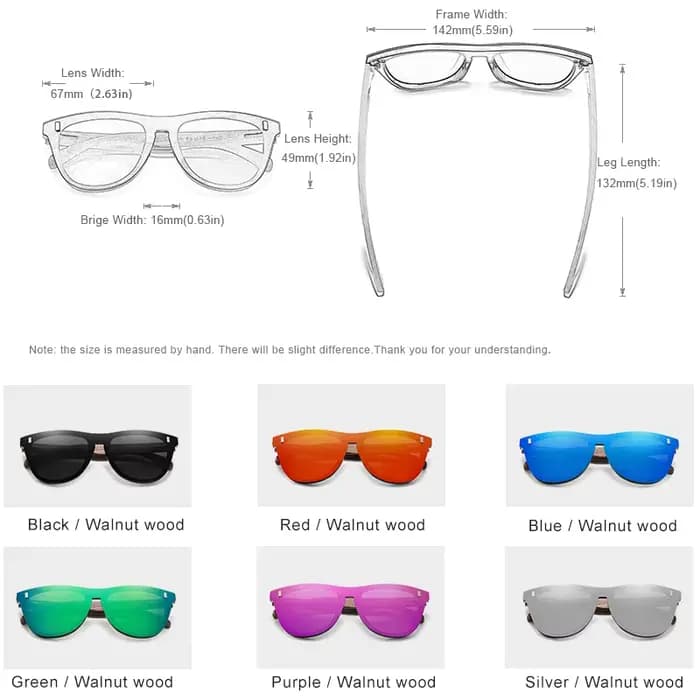 KINGSEVEN – lunettes de soleil vintage pour hommes