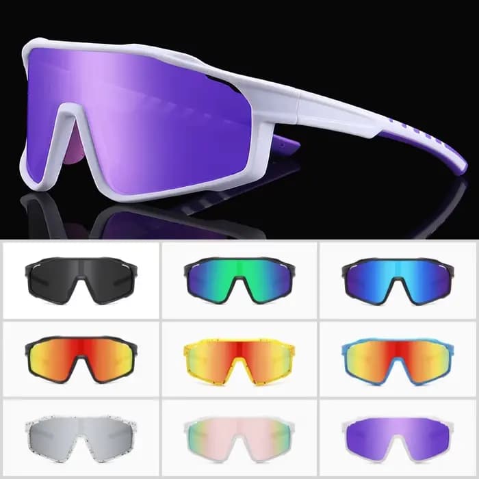 Lunettes de cyclisme polarisées pour hommes et femmes