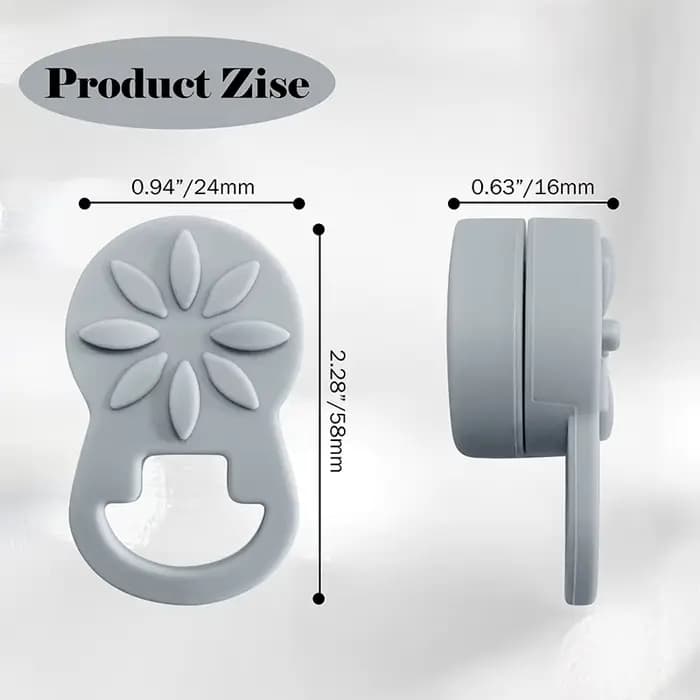 Support magnétique en silicone pour lunettes