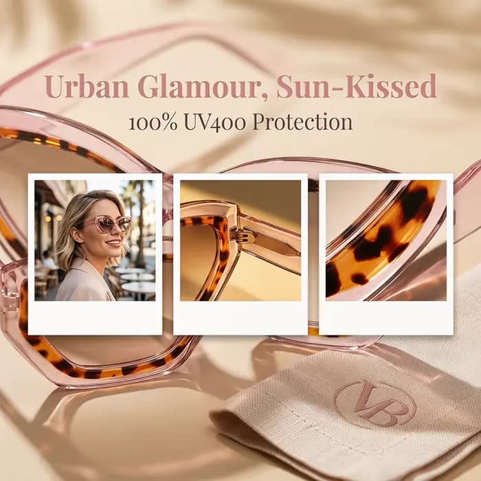 Lunettes de soleil œil de chat pour femmes