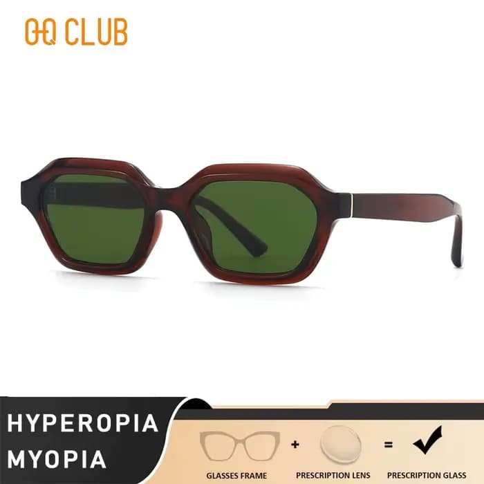 O-Q CLUB rétro mode Punk lunettes de soleil femmes hommes