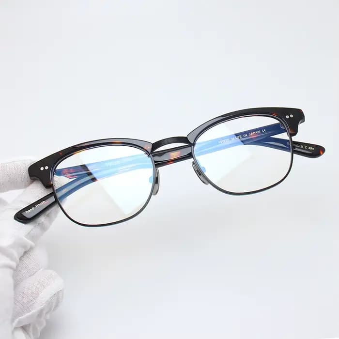 Lunettes à sourcils en acétate faites à la main