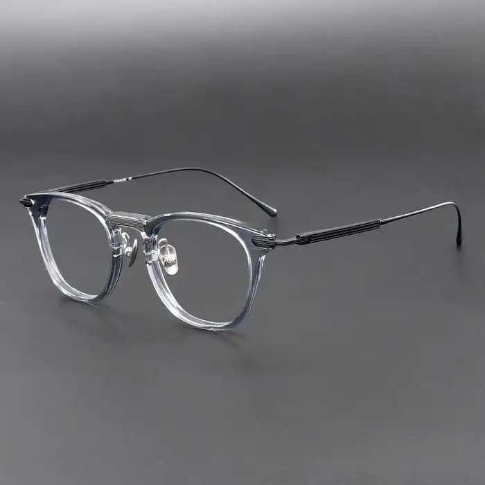 2026 nouvelle marque Designer 15/02 écaille de tortue acétate lunettes montures titane rétro pour hommes Prescription Suqare femmes lumière bleue