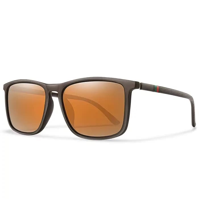 Lunettes de soleil de conduite en plein air populaires carrées à grande monture