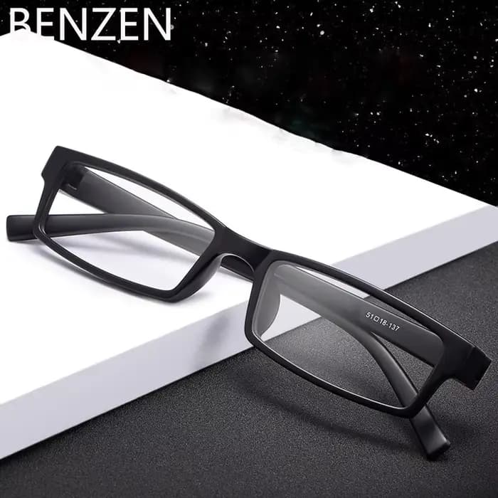 BENZEN petit rectangle lunettes cadre hommes Vintage TR