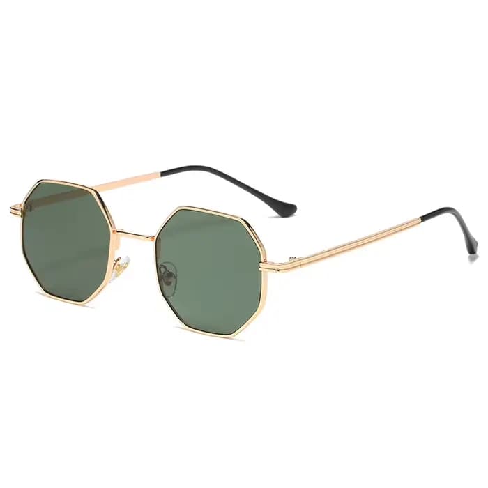 Lunettes de soleil Vintage monture métallique de luxe mode