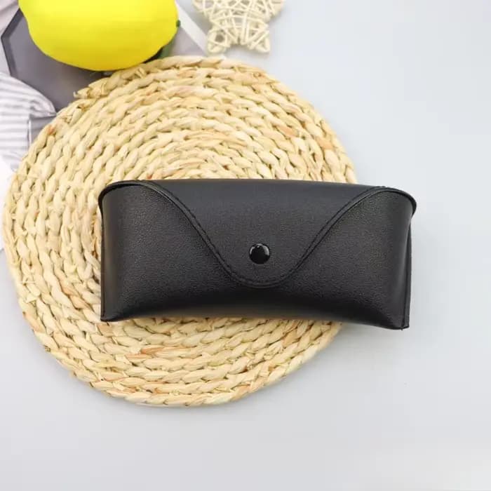 Boîte à lunettes couleur unie