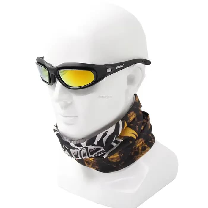 Lunettes de soleil unisexes Desert 4 lentilles