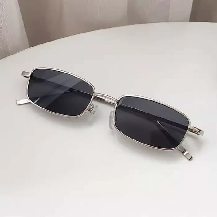 Lunettes de soleil rectangulaires tendance pour hommes et femmes