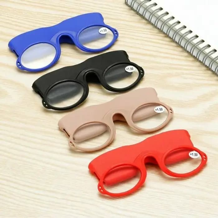 Pince-nez Mini lunettes de lecture avec étui unisexe lecteurs