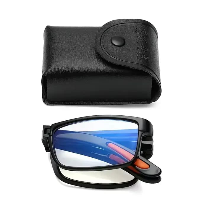 Lunettes de lecture pliantes avec étui