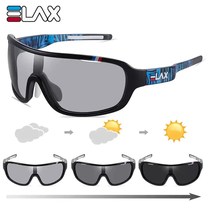 ELAX flambant neuf hommes femmes vtt photochromique lunettes de cyclisme