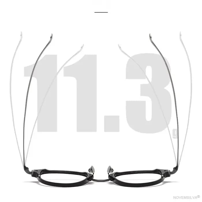 Lunettes de vue rétro rondes de luxe pour hommes et femmes