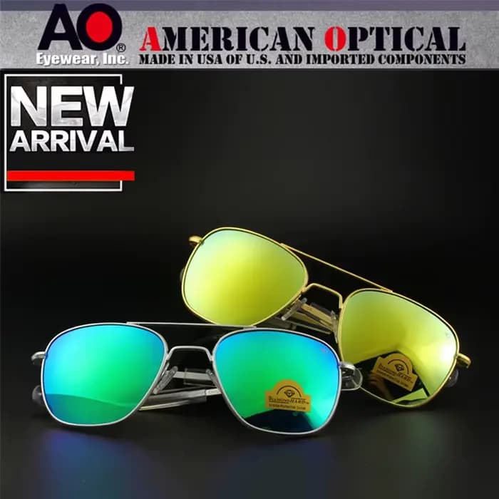 Lunettes de soleil pilote AO pour hommes