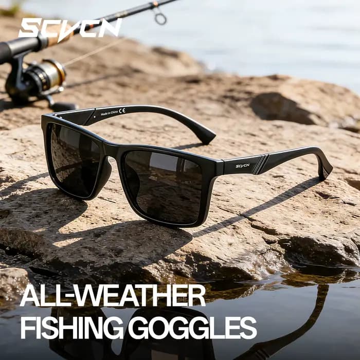 Lunettes de soleil polarisées SCVCN pour la pêche