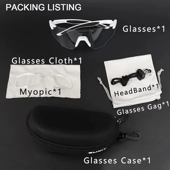 ELICIT nouvelles lunettes de cyclisme polarisées photochromiques hommes femmes