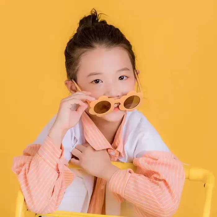 Lunettes de soleil rondes pour enfants