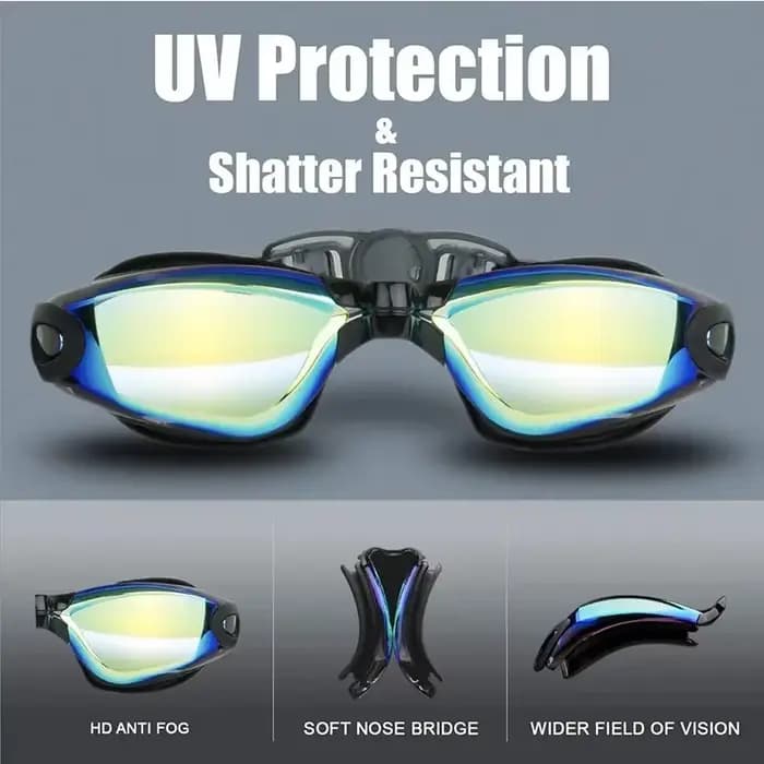 Lunettes de natation professionnelles imperméables