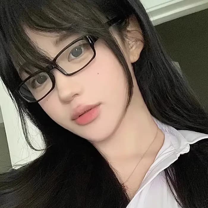Lunettes japonaises coréennes à petite monture carrée pour femmes