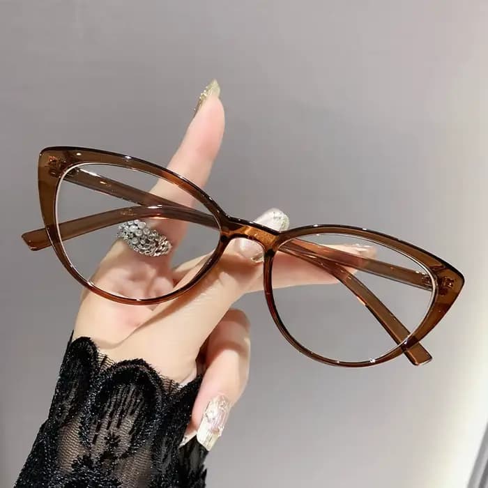 Montures de lunettes de soleil œil-de-chat pour femmes
