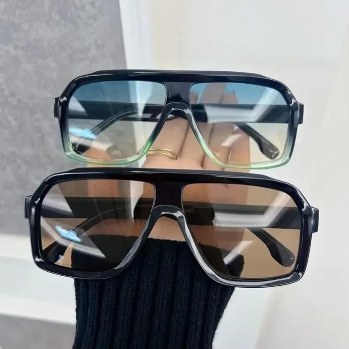 Lunettes de soleil carrées classiques femmes hommes Vintage marque Designer Style