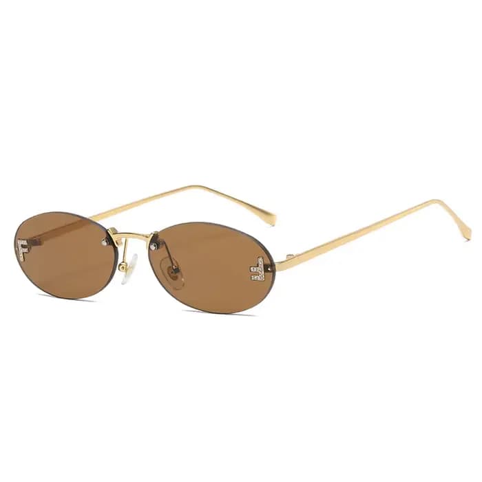Lunettes de soleil sans monture pour hommes et femmes