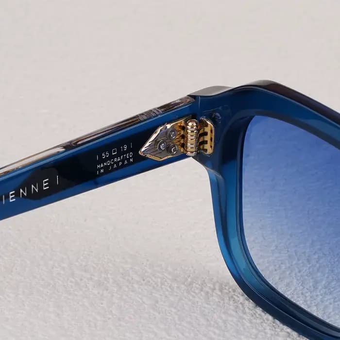 Lunettes de soleil carrées en acétate dégradé JMM pour hommes et femmes