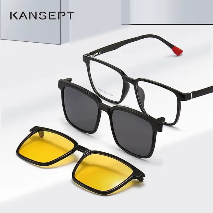 Lunettes de Prescription magnétiques rabattables pour hommes et femmes