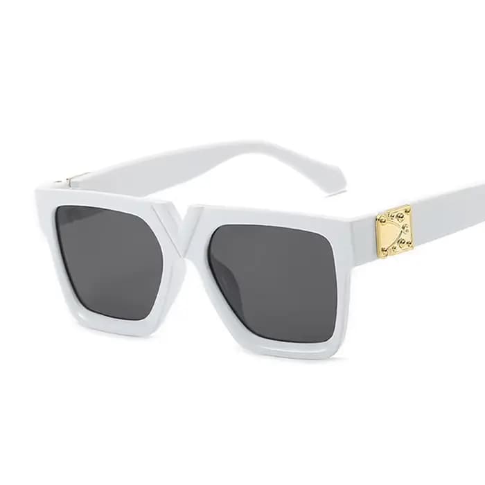 Lunettes de soleil de mode femme marque concepteur luxe lentille