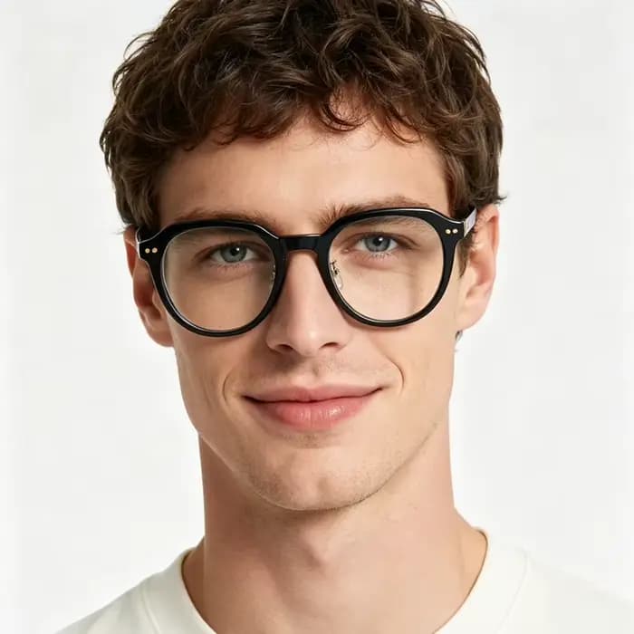 KOCOLIOR – lunettes ovales transparentes pour hommes et femmes