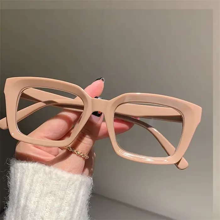 KAMMPT mode lunettes carrées pour femmes classique bleu lumière bloquant hommes vie quotidienne élégant marque