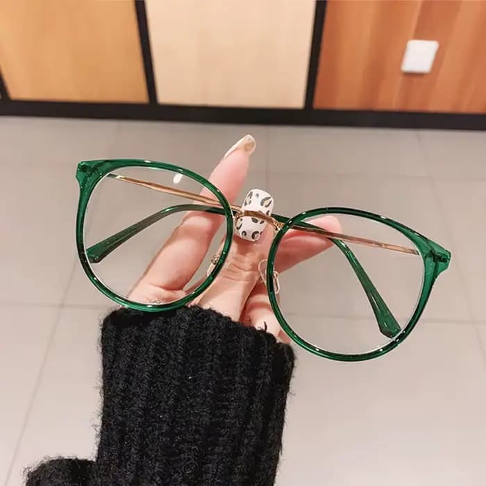 Buc& EI-Monture de lunettes rondes pour hommes et femmes