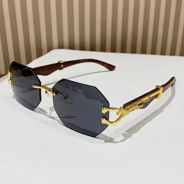 Lunettes de soleil carrées décontractées pour hommes et femmes