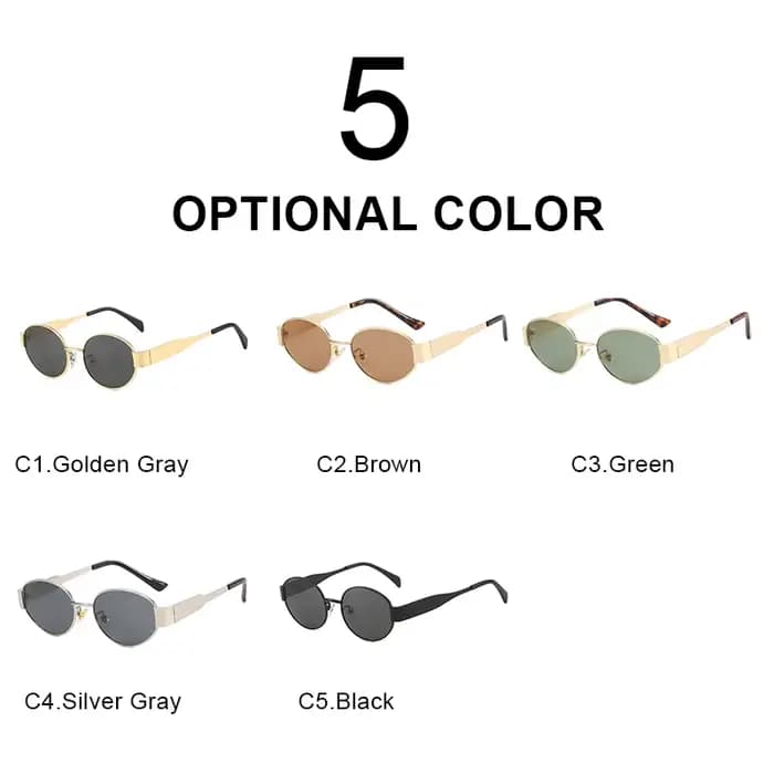 Lunettes de soleil rétro pour femmes