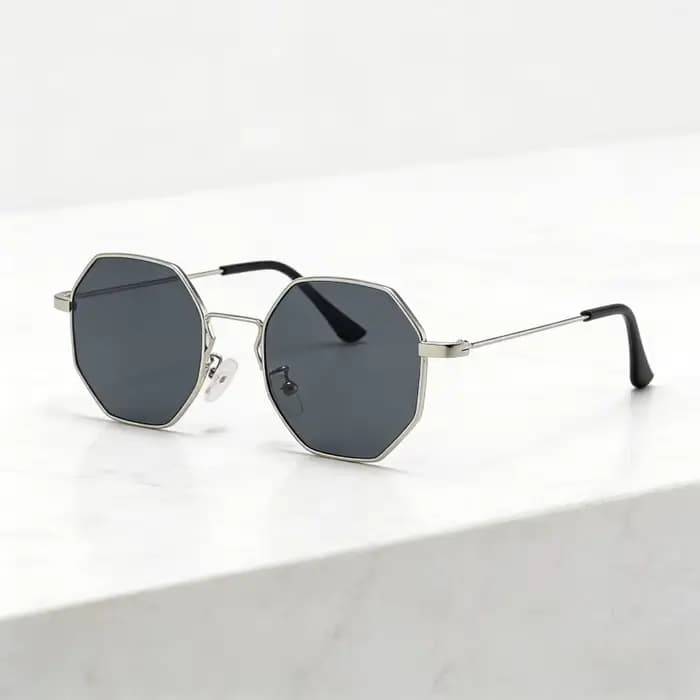 Lunettes de mode classiques à monture géométrique pour hommes, idéales pour les cadeaux de vacances à des amis et à la famille
