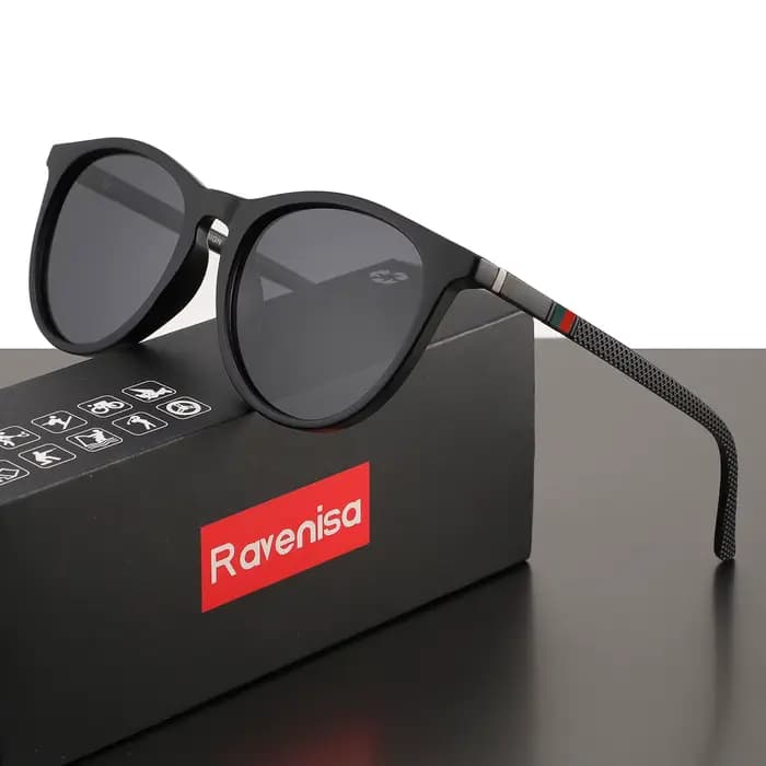 Ravenisa lunettes de soleil polarisées pour femmes marque Design cadre mode
