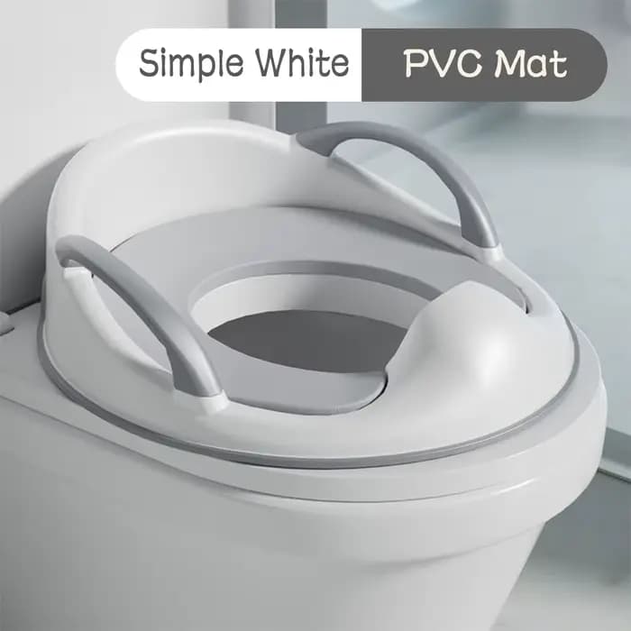 Siège de toilette pour enfants, siège d'apprentissage de la propreté avec coussinets antidérapants, siège de toilette portable pour bébé, sans installation