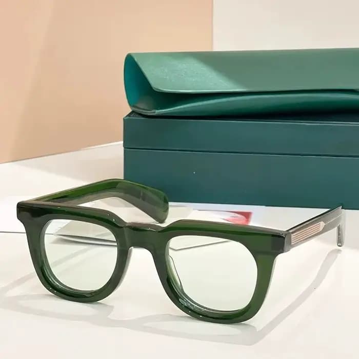 JMM VENDOME lunettes de soleil carrées épaisses en acétate faites à la main pour hommes et femmes marque de créateur