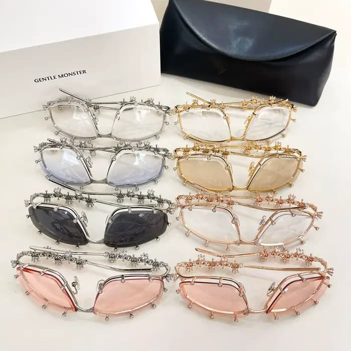 GENTLE MONSTER TIARA Lunettes de soleil classiques surdimensionnées de créateur pour hommes et femmes