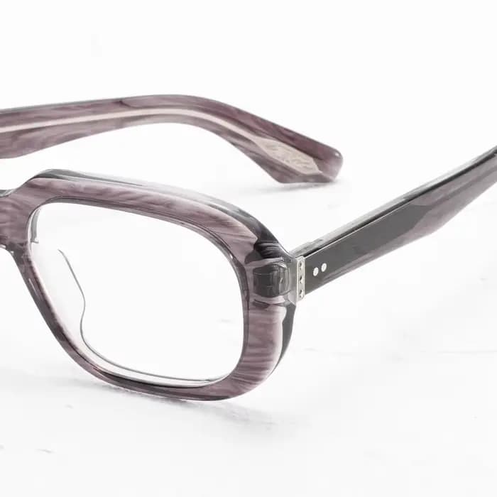 Monture de lunettes en acétate à bords optiques, grandes lunettes ovales, traitement de la myopie, délinquants optiques, lunettes, JMM315LX, nouveau, 8.0