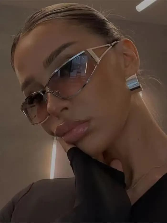 Lunettes de soleil Y2K pour femmes et hommes