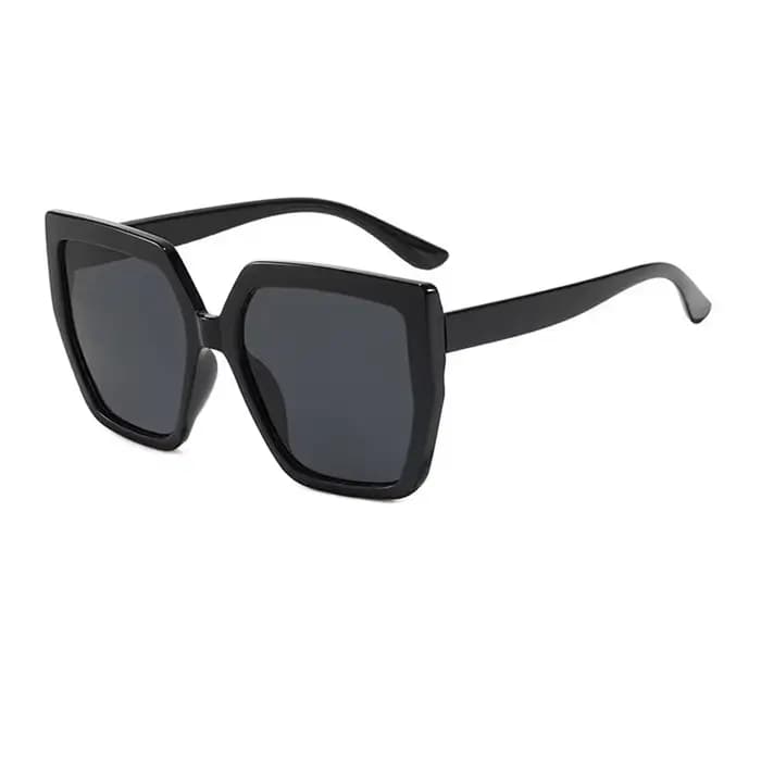 Lunettes de soleil carrées surdimensionnées Vintage pour femmes et hommes